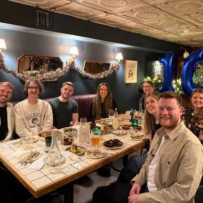 Great to finally celebrate Attach's 10th Birthday properly as a team at @marayrestaurants Bold Stree